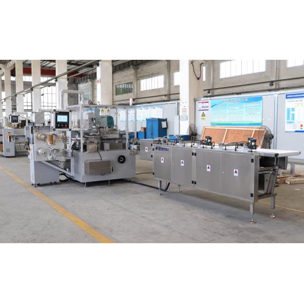 60-100pcs/Min Chocolate Bar Packing Machine Chocolate Foil Wrapping Machine