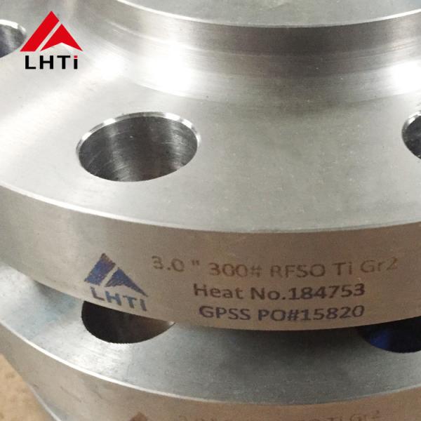 ASME B16.5 JIS B2220 Titanium Flange Gr1 Gr2 Gr5 Gr7 Gr12 Class150/300/600/900/1500/2500 1/2~ 30NB Threaded Flange