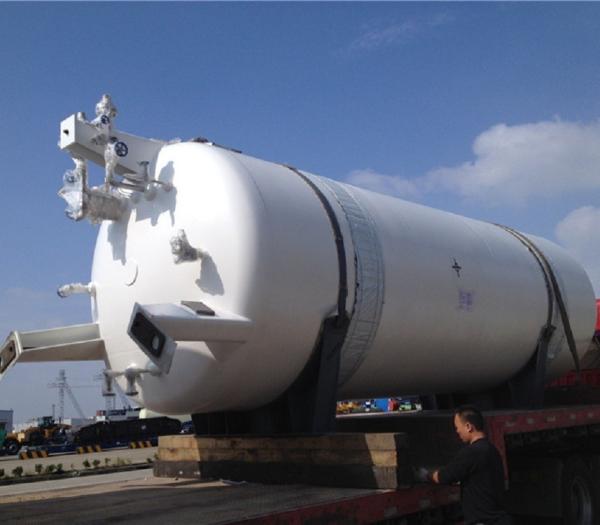 LOX LIN LAr 15000L Liquid O2 Tank Valid Capacity 15m3 GB-150 A2 C2 GC1