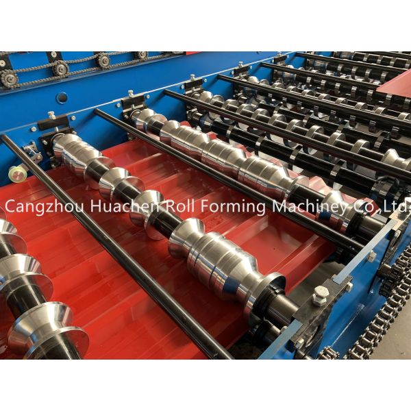 Building Material Iron Sheet Roof Corrugated Roll Forming Machine with 0.3-0.6mm Thickness 1200mm Width and 11 Stations Roller
