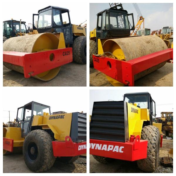 DYNAPAC CA25 Used Single Drum Roller 84 Drum Width 33HP