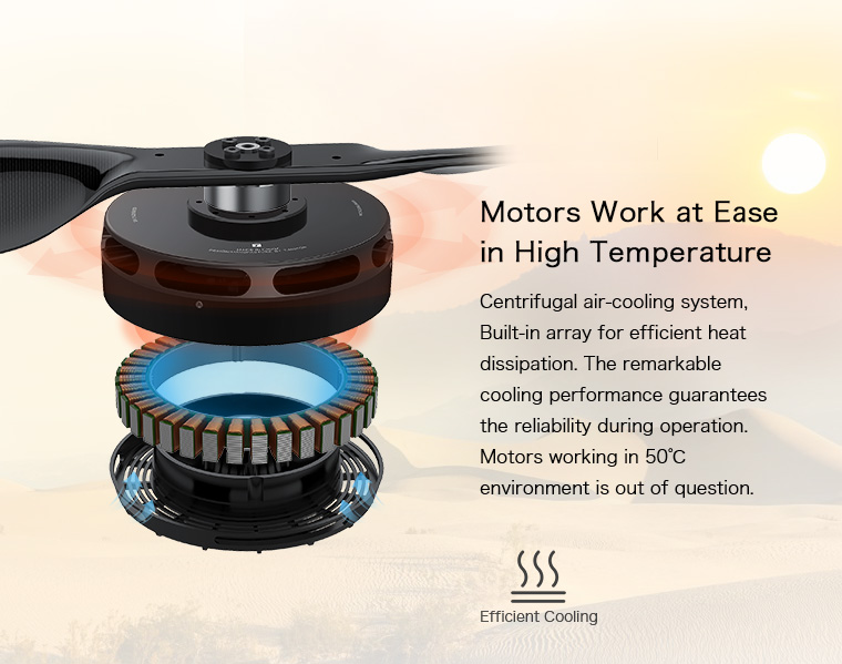 Wholale Price T-Motor U15 II KV80 Drone High Thrust De Gigante Para S Agricolas