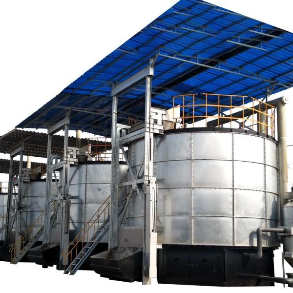 8-12 m3/dia Tratamento de estrume Fermentação Tanque orgânico Equipamento de produção de fertilizantes