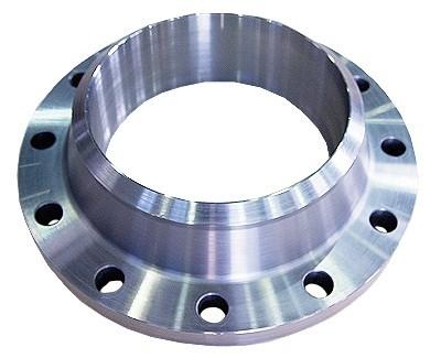 AWWA standard ASTM A105N steel-hub flange