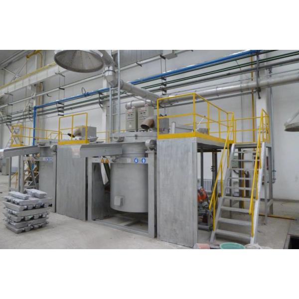 Топление природного газа печи высокочастотной индукции 1000KG 1200KG