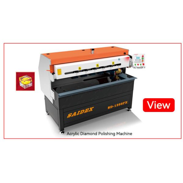 2.5kw 10A Электрическая акриловая режущая машина Длина 1000 мм 250 кг Маленькая 45-градусная закругленная крайна полировальная машина