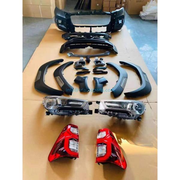 53301-0K021 Toyota Hilux Vigo 2008-2012 Full Body Kit Upgrade To Hilux Rocco 2018-2023
