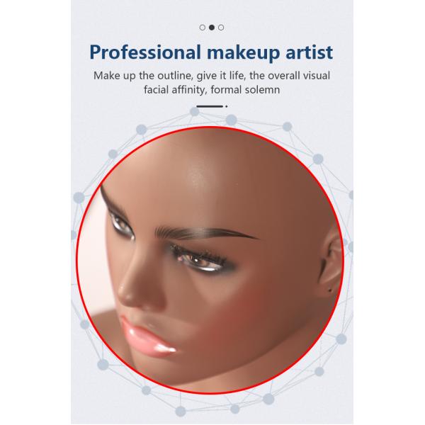 Life Size 42cm height Jewelry Mannequin Head / Shoulder Mannequin Head