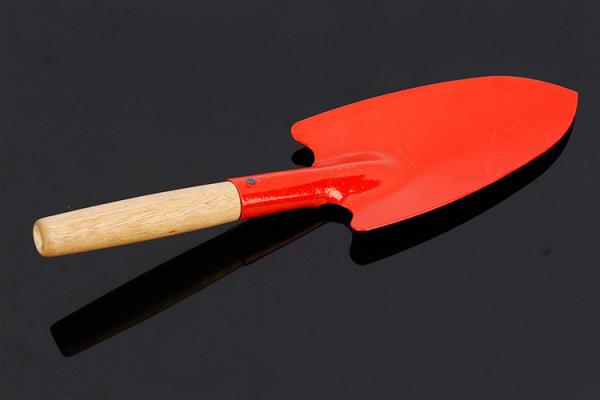 Small Gardening Hand Tools , Steel Garden Shovel D Grip Handle Type