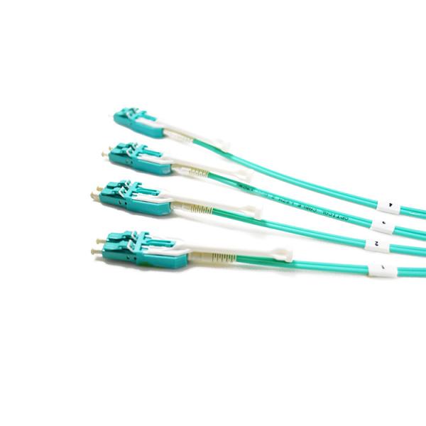 12 core om3 40G mpo-lc fiber optic cable
