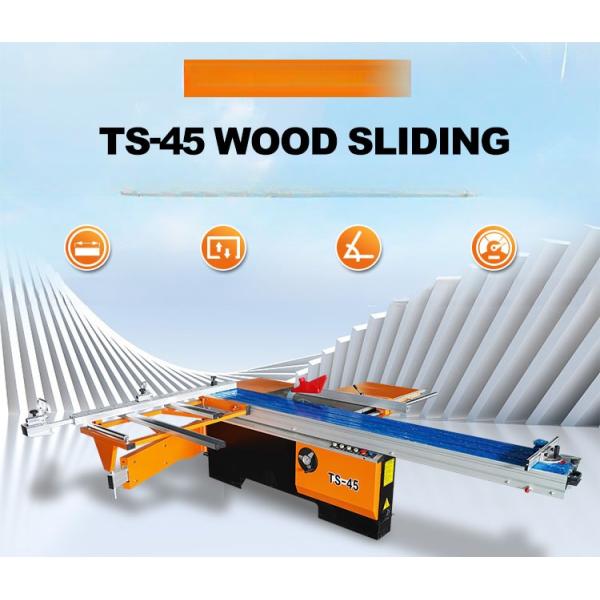 45 grados 90 grados de madera Mdf tablero de corte de panel vio máquina de trabajo de madera 380V