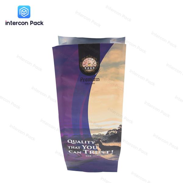 Gravure Printing 0.065mm Gusset Packaging Bag Aluminum Foil Coffee Bag