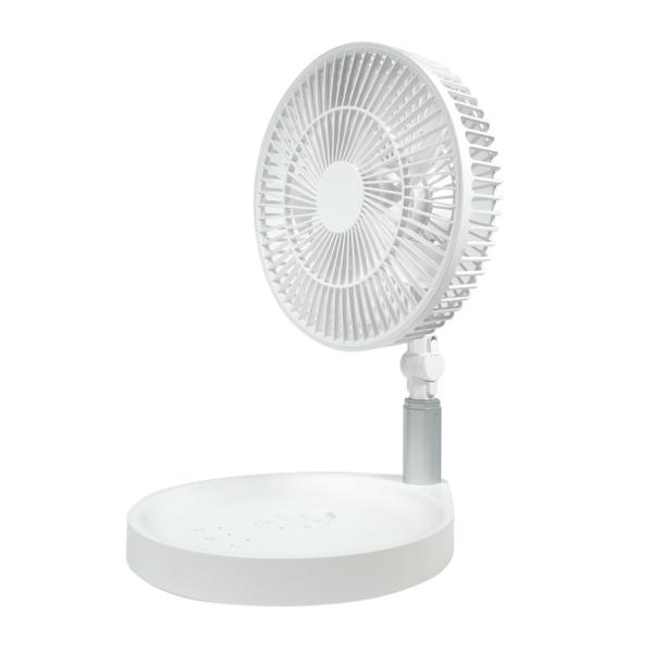 Custom Portable Telescopic Fan Portable USB Rechargeable 10000mAh OEM