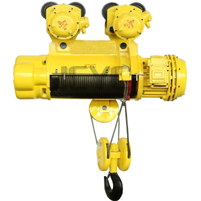 Remote Control Explosion Proof Electric Wire Rope Hoist 0.5 Ton To 16 Tons