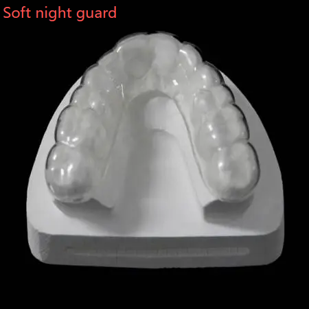 Custom-fit Medical-grade Thermoplastic Occlusal Splint Night Guard Prevents TMJ Disorders