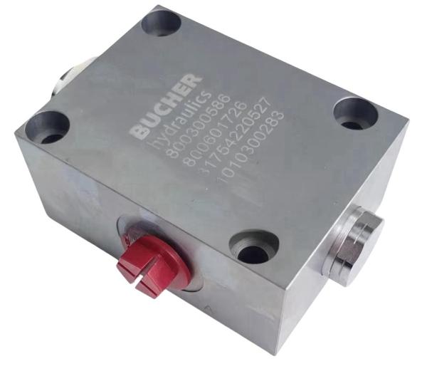 1010300782 1010300283 Zoomlion Crane Parts Insertion Bidirectional Hydraulic Lock / Buch DERV8-B