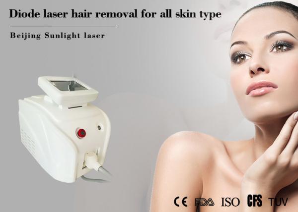 800W Luminous Laser Hair Removal Machine Strong Cooling For Vascular Spider Vein Removal