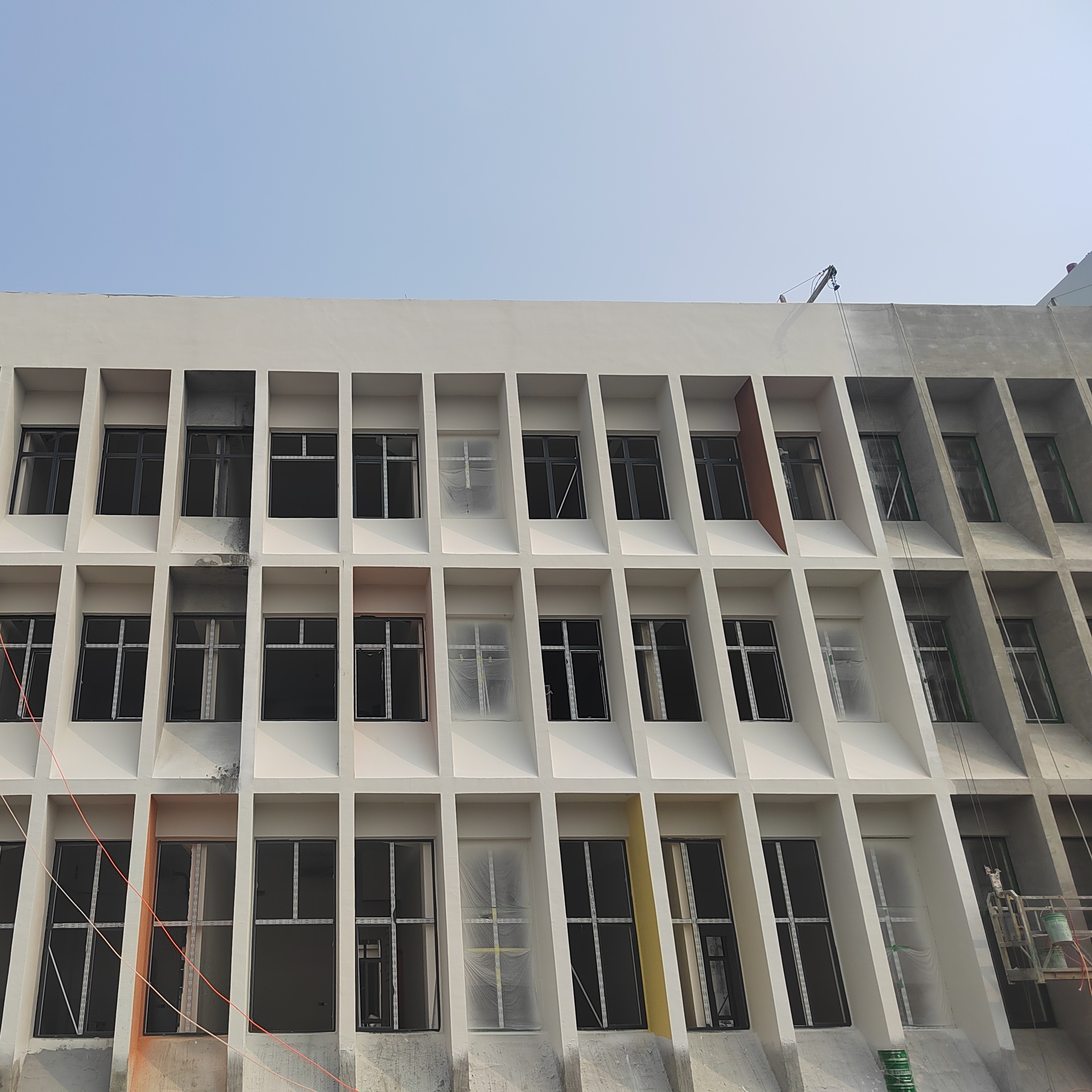 Corrosion Resistant Weatherproof Public Steel Building For School Structure Constructed