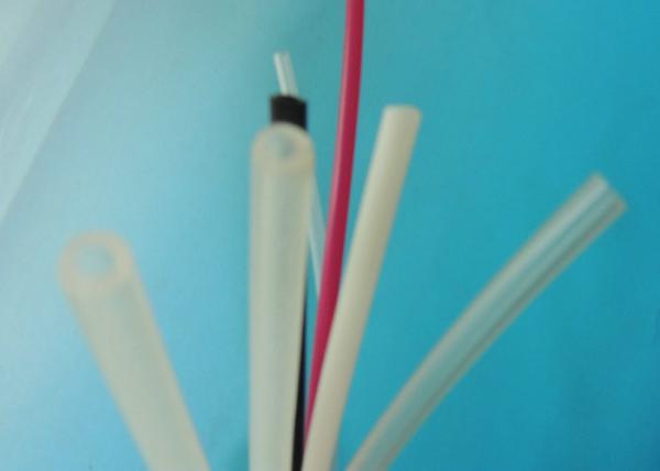 Custom Multi Color Flexible Silicone Rubber Tube / Tubing Small Diameter Fireproof