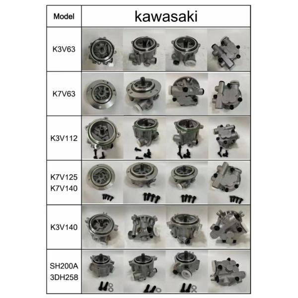 OEM экскаватор гидравлический пилотный насос K7V63 CX130 SH120A5 SY115