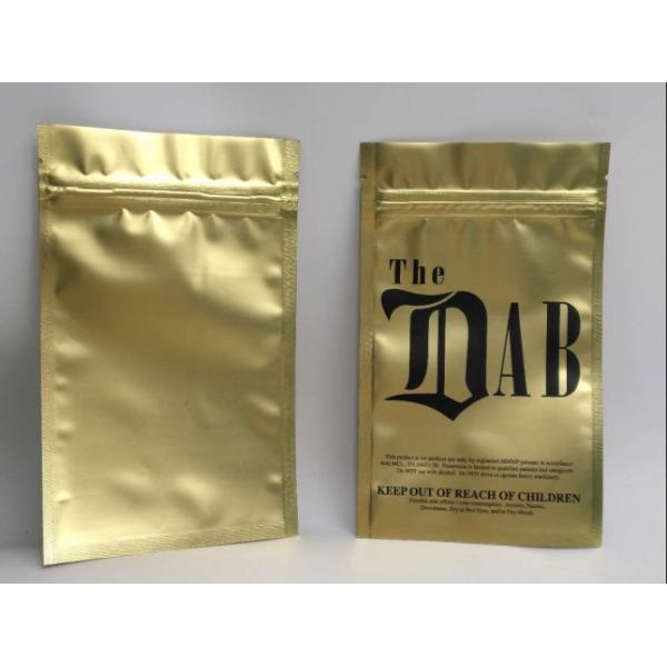 OEM Plastic Pouches Packaging 100% Organic Industrial Hemp Food Chill Gummy Bag