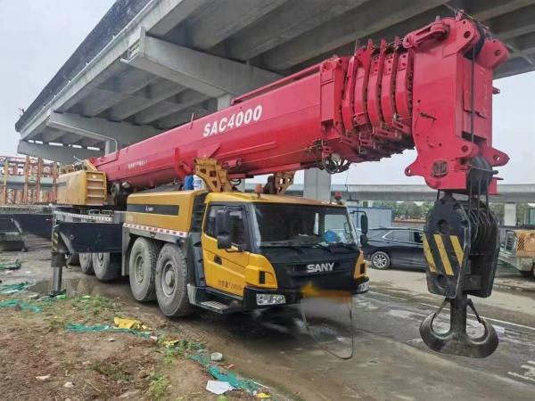 16t Maximum Lifting Weight Used 12 Year Sy 300 Tons Mobile Crane Large Lifting Machinery