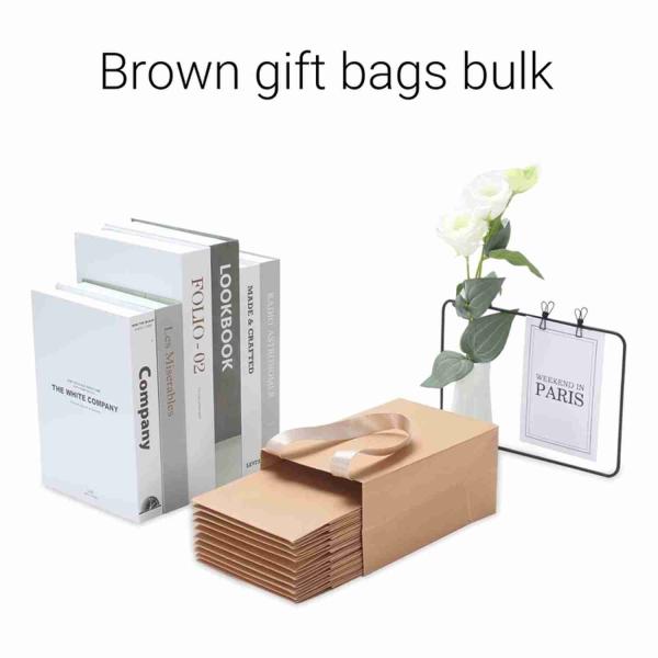 Boutique Jewellery Wedding Goodies Paper Bag 16x6x12 Custom Label