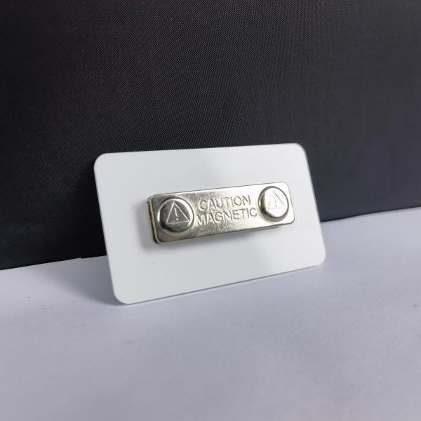 Customizable Acrylic Sublimation Badge Name Tag Heat Transfer Ready
