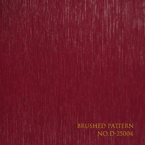 Brushed Pattern Waterproof PVC Paper With High Temperature Resistant