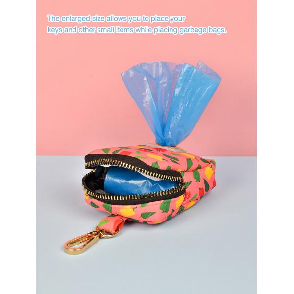 Sacs à excréments pour chiens en plein air Dispensers de sacs à excréments pour chiens colorés Portables
