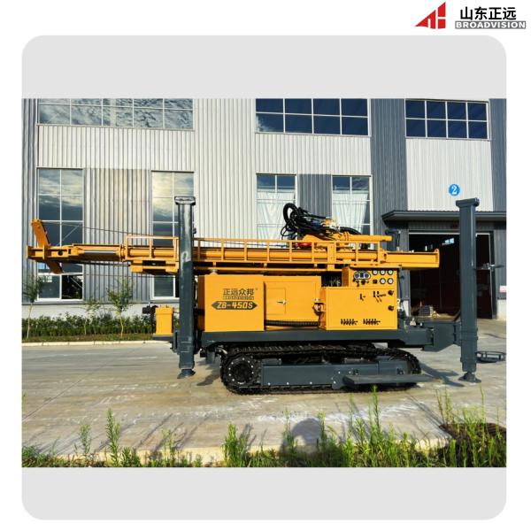 ZB450S Pneumatic Heat Pump Deep Well Drilling Equipment Crawler Mounted