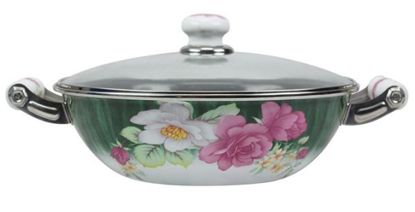 Enamelled cookware