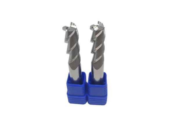 Cortadores de trituração AL-3E-D10.0 do carboneto de tungstênio, moinho de extremidade 10mm da bola do carboneto
