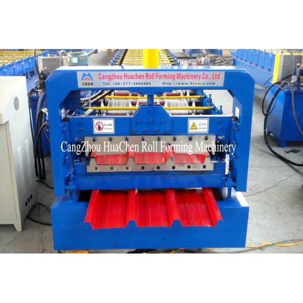 High Speed Steel Roofing Sheet Roll Forming Machine with Flying Cutting