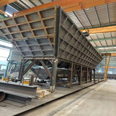 Low Maintenance Steel Structure for Customized Industrial Applications Aggregate Storage Solutions