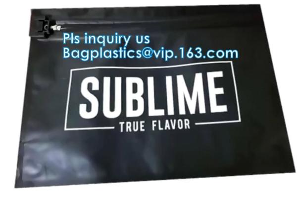 Aluminum Foil Anti Smell Bag For Kratom Capsule , Grip Seal Plastic Bags For Medical weed Storage Aluminum Foil Anti Sme