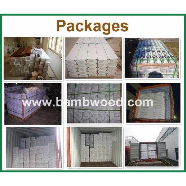 Горизонтальные нитки тканевого бамбукового пола от окончательного выбора для других полов