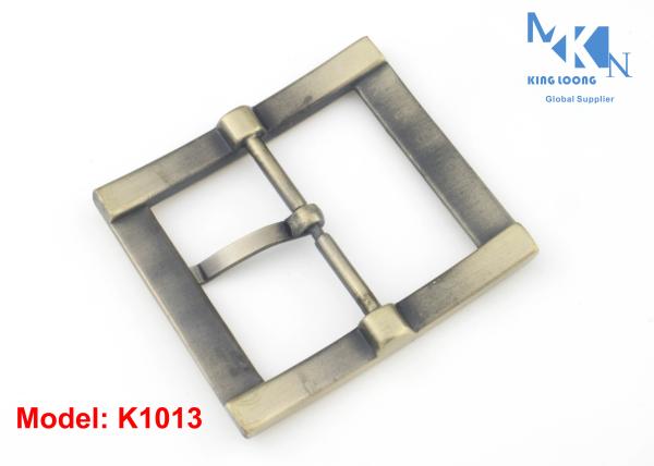 Square Simple Belt Buckles , Replacement Belt Buckle Anti - Brass Color