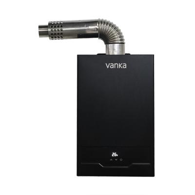 Aquecedor de água sem reservatório a gás natural de ventilação directa para varanda de casa de banho homologado CE
