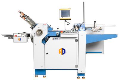 AOQI T Series Automatic Paper Folding Machine 480*750mm Industrial Folder Fast Speed