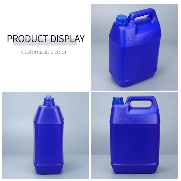 Leakproof Screw Top 5L Plastic Drum 2.5 Gallons 1 Gallon 0.5 Gallon