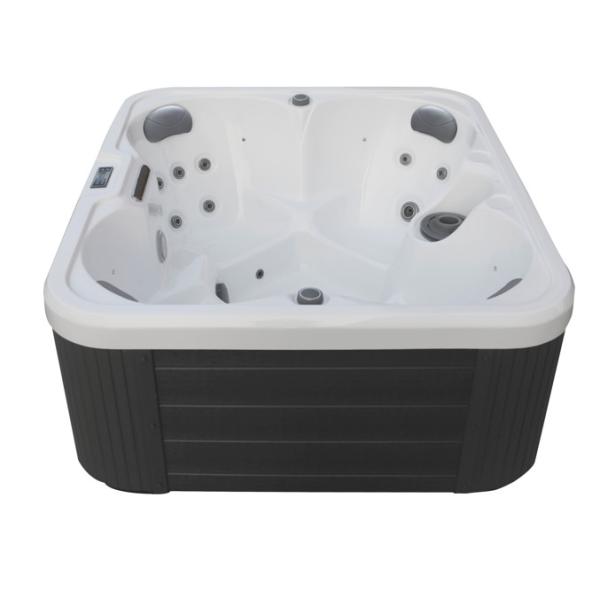 3KW Square 4 Seats Whirlpool Spa Bathtubs Massage Hot Tubs Hydrotherapy Spa Outdoor