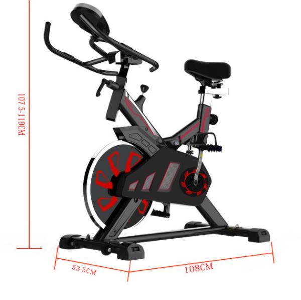 Bicicleta esportiva interior Magnética Silenciosa Inteligente Fitness Bike Dinâmicas