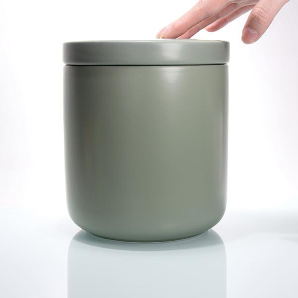 Custom Stoneware Ceramic Candle Pot Terracotta Jar Candle Vessels for Home Decor