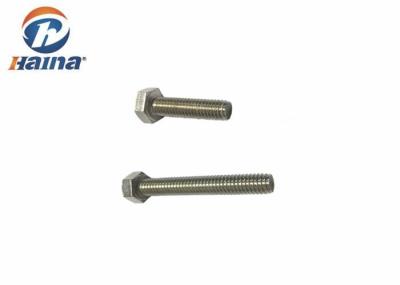 DIN933 Stainless Steel SS304 A2-70  full thread Hex Head Screw Bolt