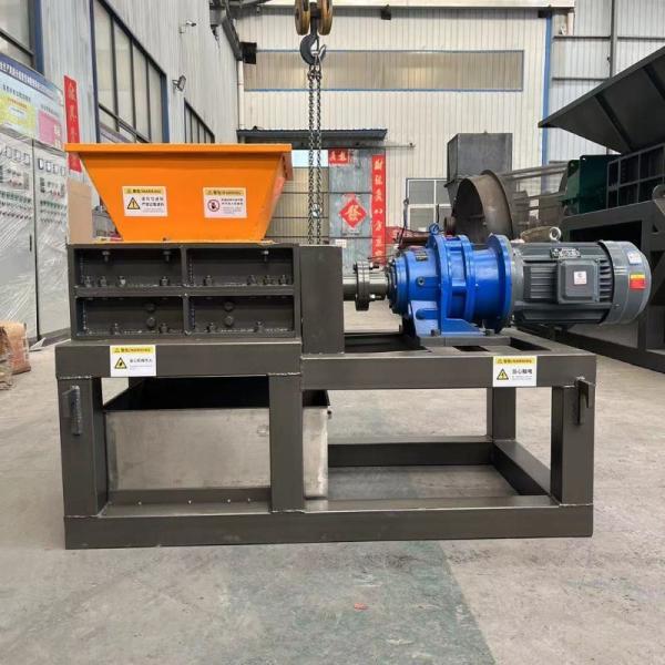 MCS-400 Small Scrap Waste Car Panel Glass Bottle Shredder Bottle Crusher Shredder Machine