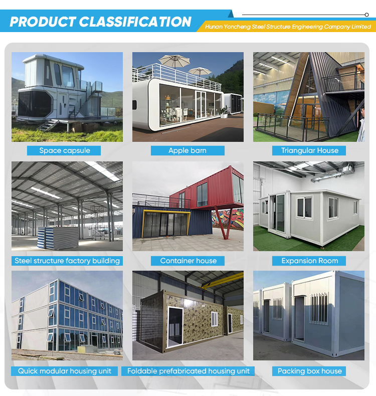 Modular Expandable Container House With Quick Assembly and Steel Frame Structure for Construction Site Accommodation