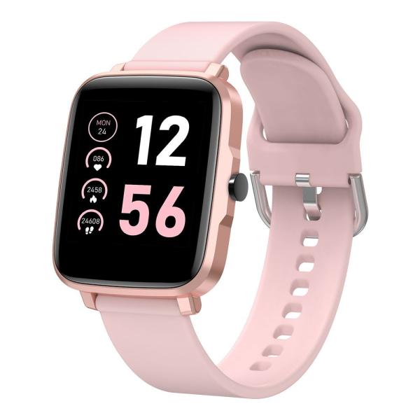 RTL8762CK Waterproof Sport Smart Watch BLE5.0 TPU Blood Pressure Strap