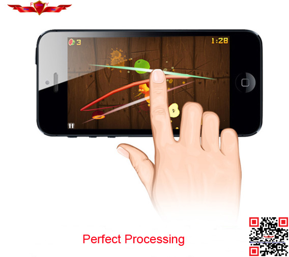 New 2.5D 9H 0.2MM US German Schott Tempered Glass Screen Protector For Iphone 5/5C/5S