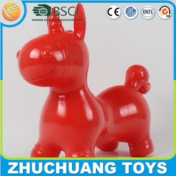 kids play inflatable small plastic pvc unicorn toys